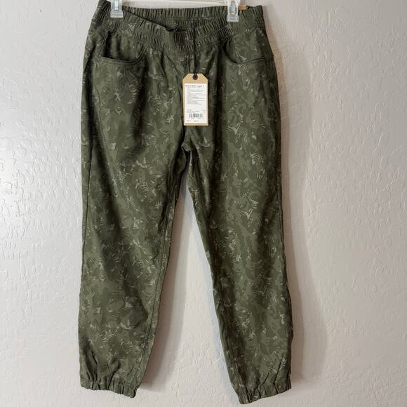 PrAna Halle E-Waist Jogger II Evergreen Camo, 12, 1971691 - Picture 1 of 4